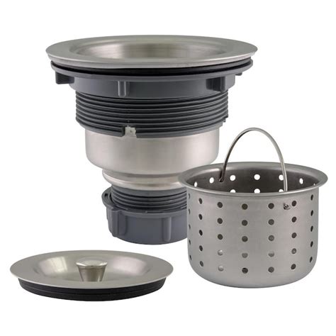 sink drain basket|Strainer Kitchen Sink Strainers & Strainer Baskets